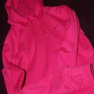 pink nike hoodie
